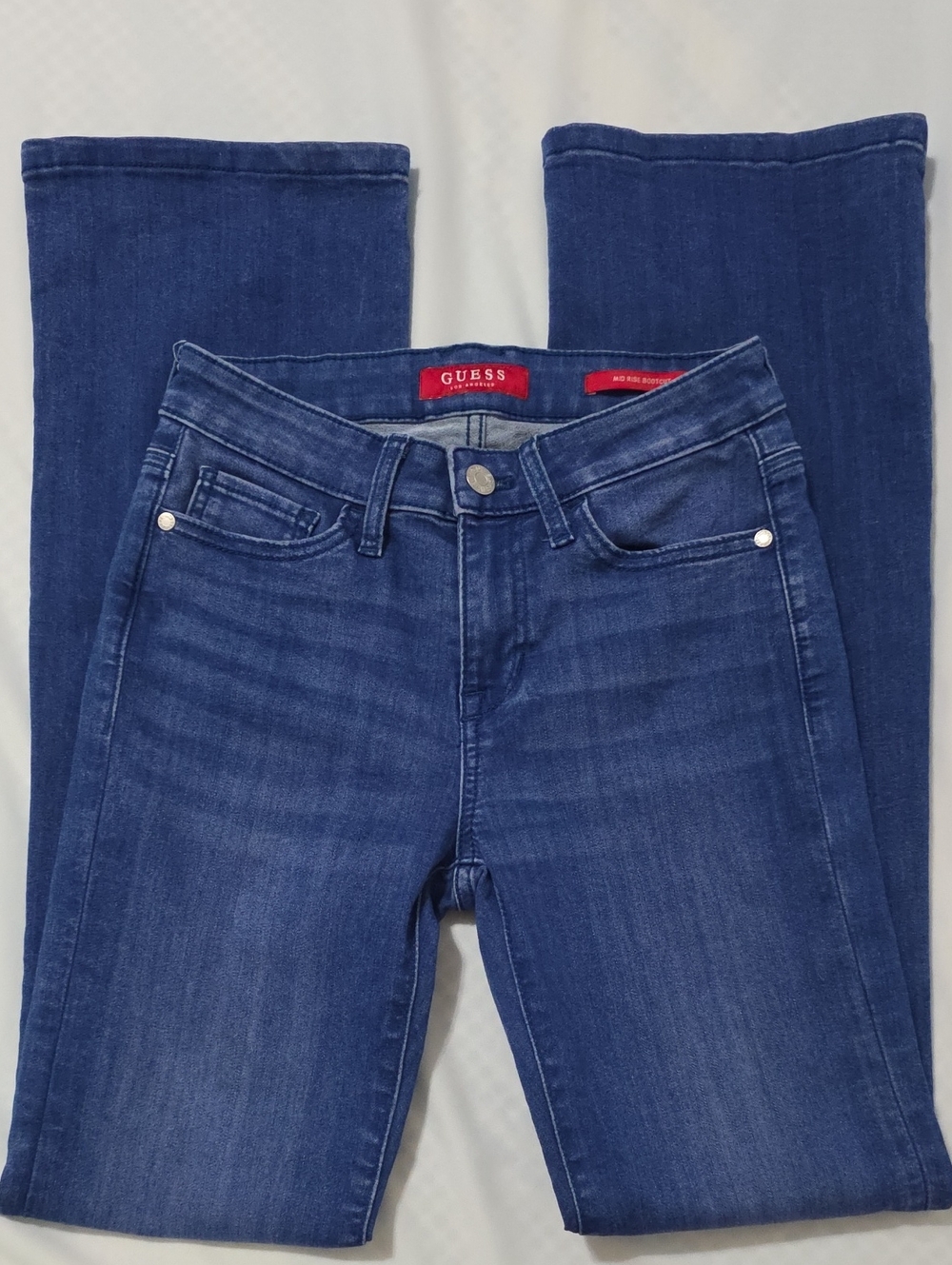 Guess Mid Rise Bootcut Jeans - Picture 6 of 8